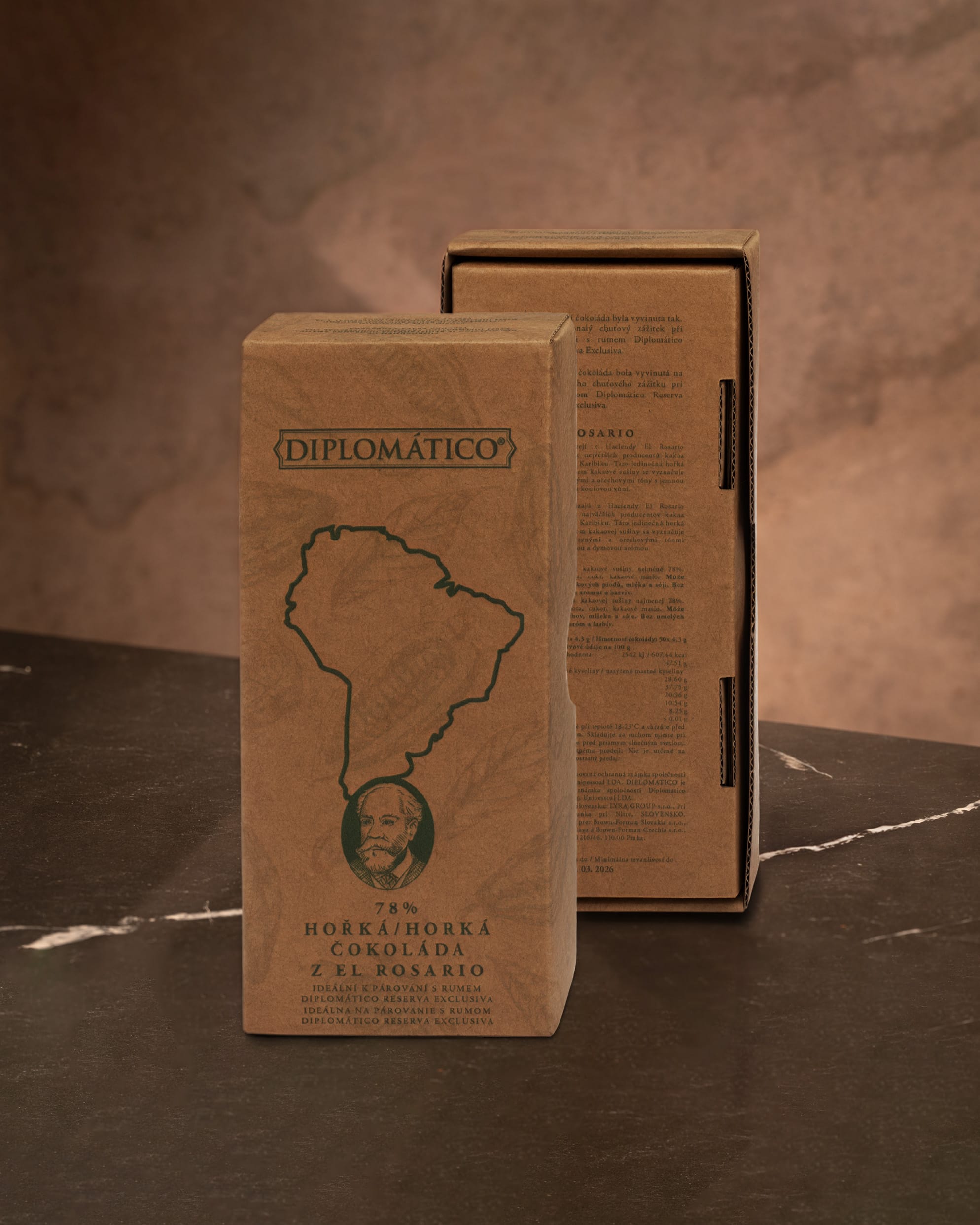 Parovanie rum cokolada